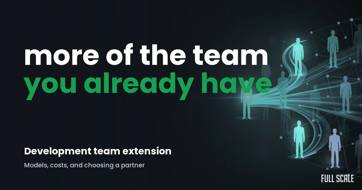 development-team-extension-guide hero, Full Scale