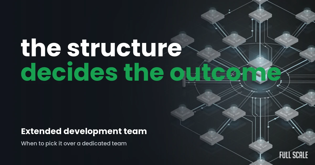 extended-development-team-guide hero, Full Scale