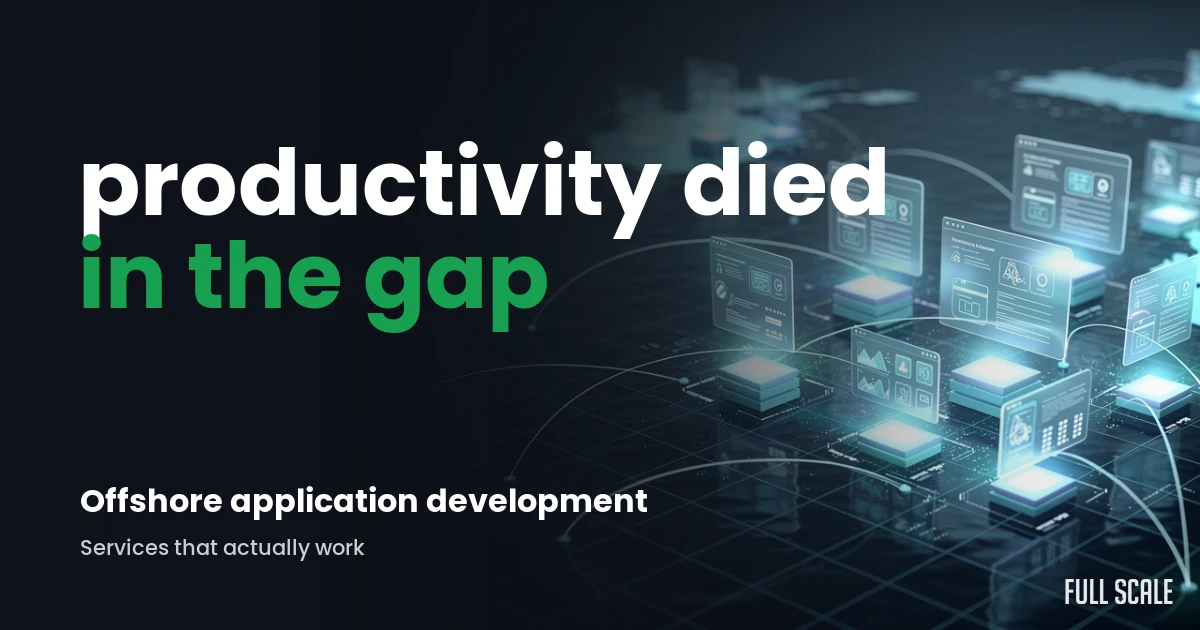 offshore-application-development hero, Full Scale