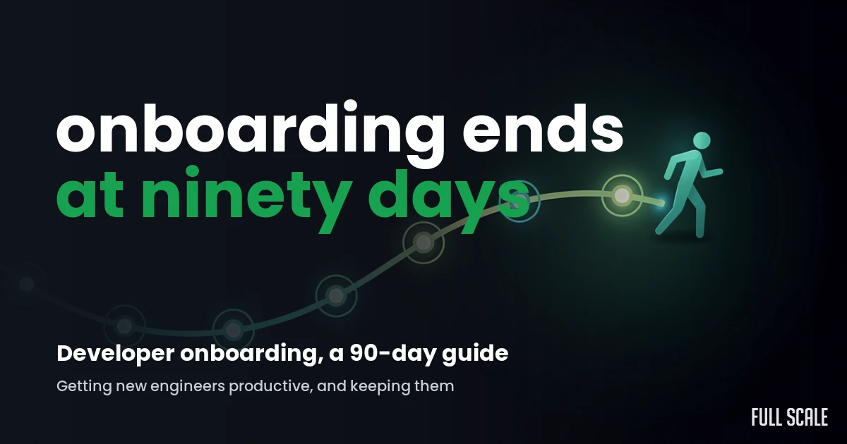 software-developer-onboarding-guide hero, Full Scale