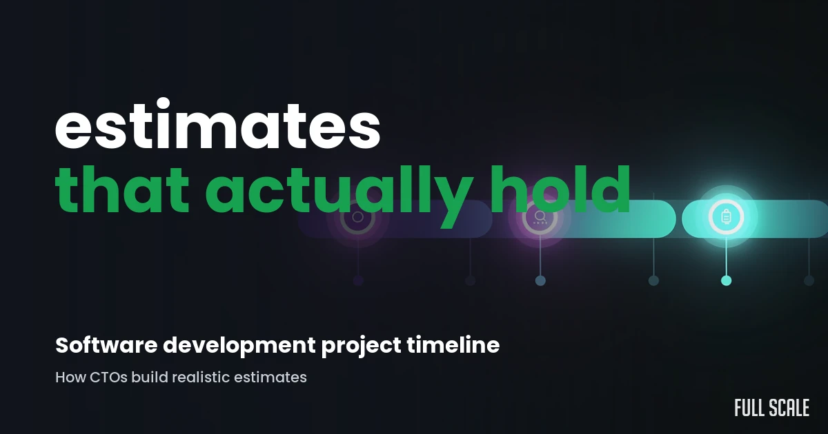 software-development-project-timeline hero, Full Scale