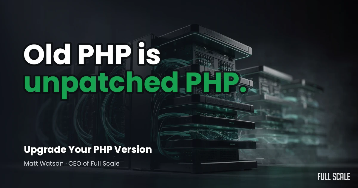 upgrade php version hero