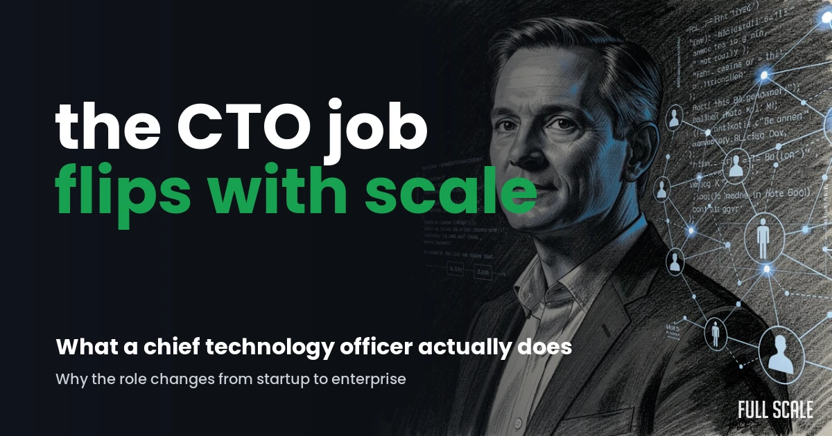 chief-technology-officer hero, Full Scale