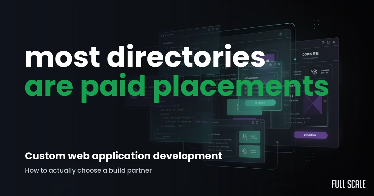 custom-web-application-development-company hero, Full Scale
