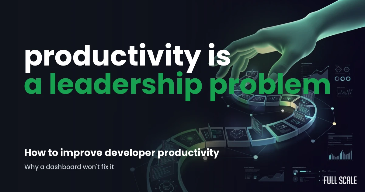 increase-developer-productivity hero, Full Scale