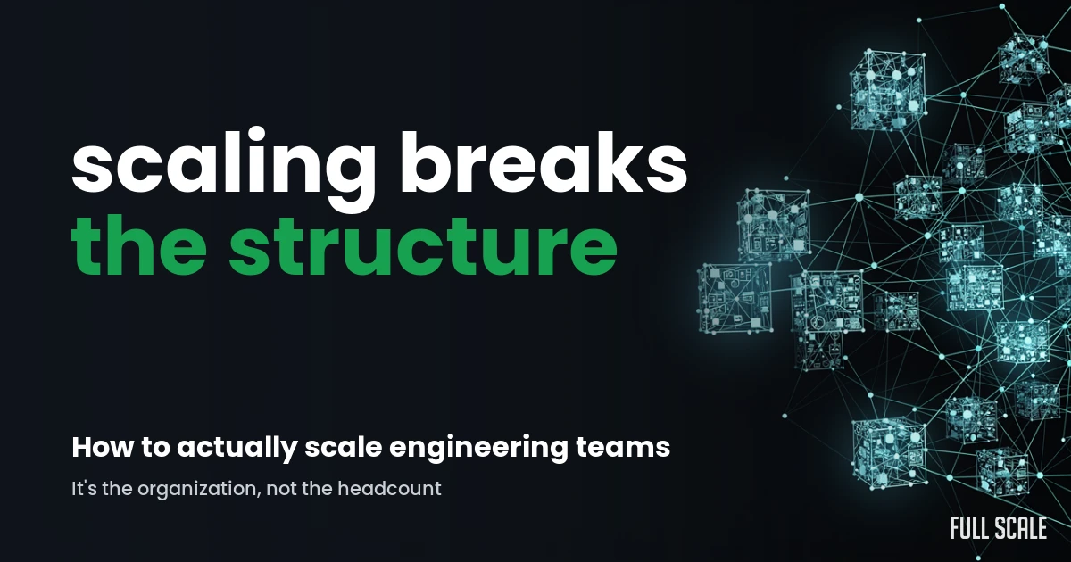 lessons-learned-in-scaling-engineering-teams hero, Full Scale