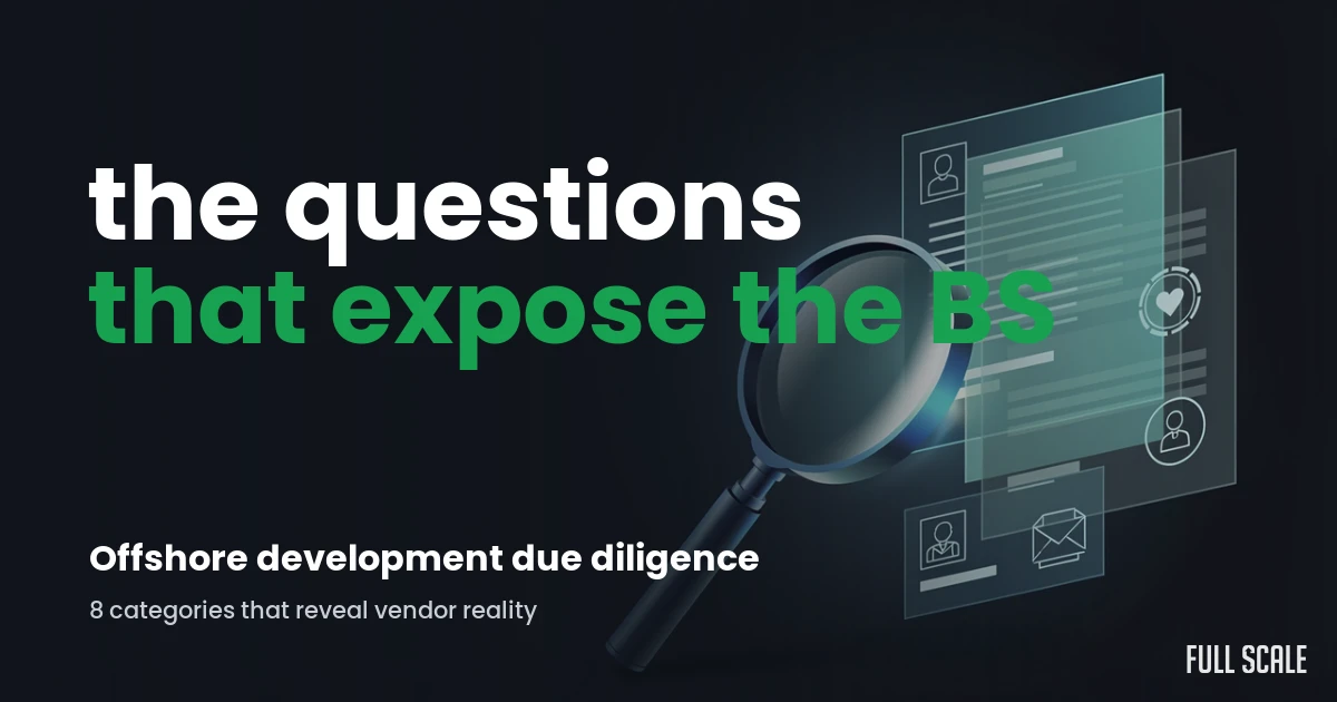 offshore-development-due-diligence-checklist hero, Full Scale