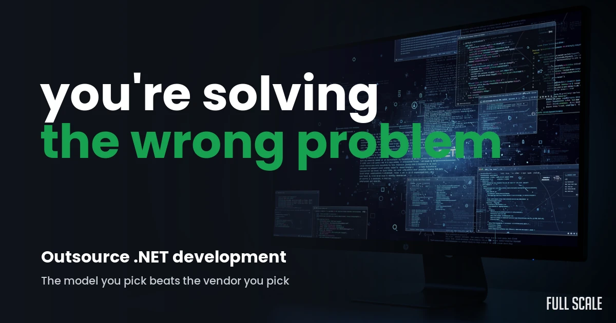 outsource-dotnet-development hero, Full Scale