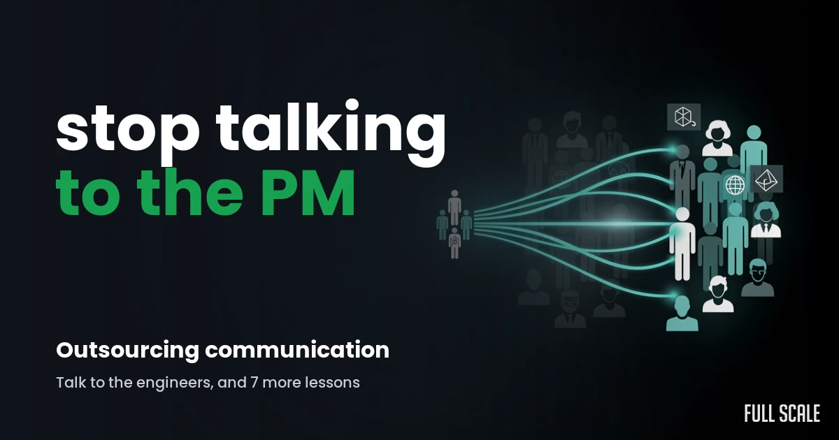 outsourcing-communication hero, Full Scale