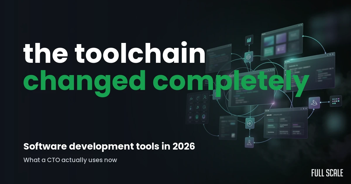 software-development-tools hero, Full Scale