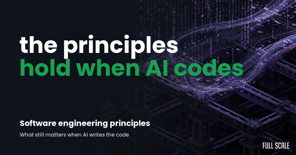 software-engineering-principles hero, Full Scale