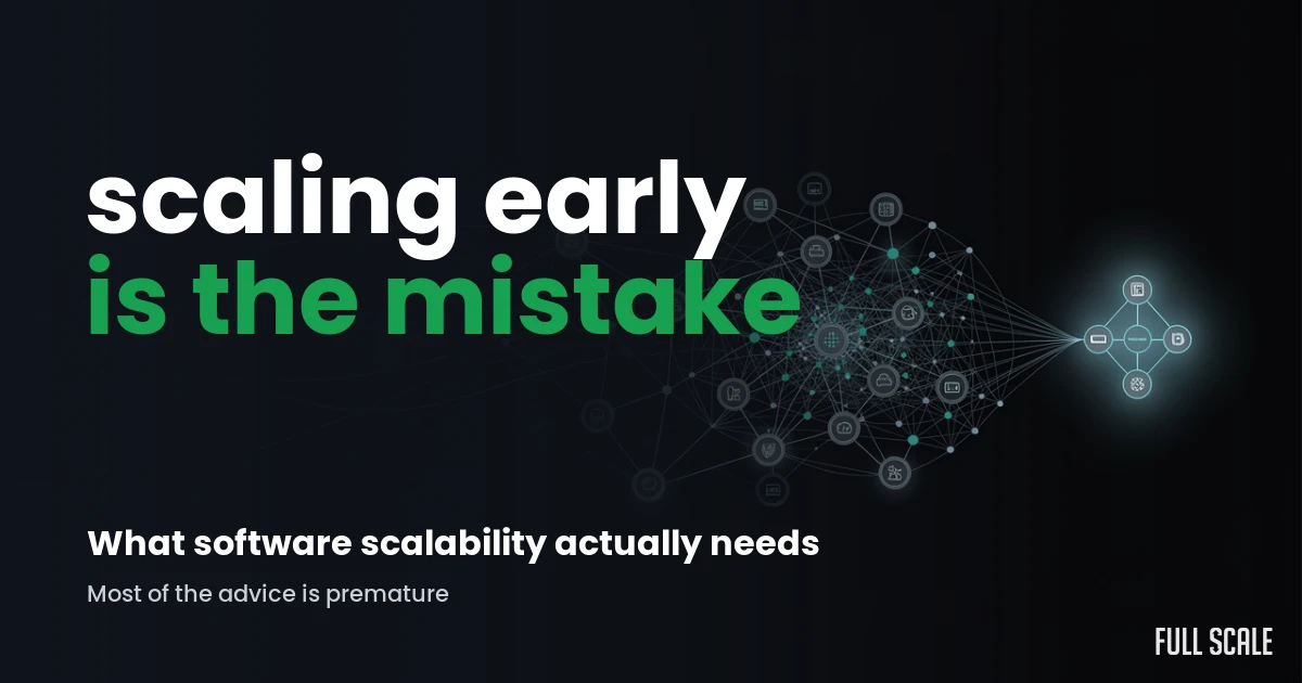 software-scalability hero, Full Scale