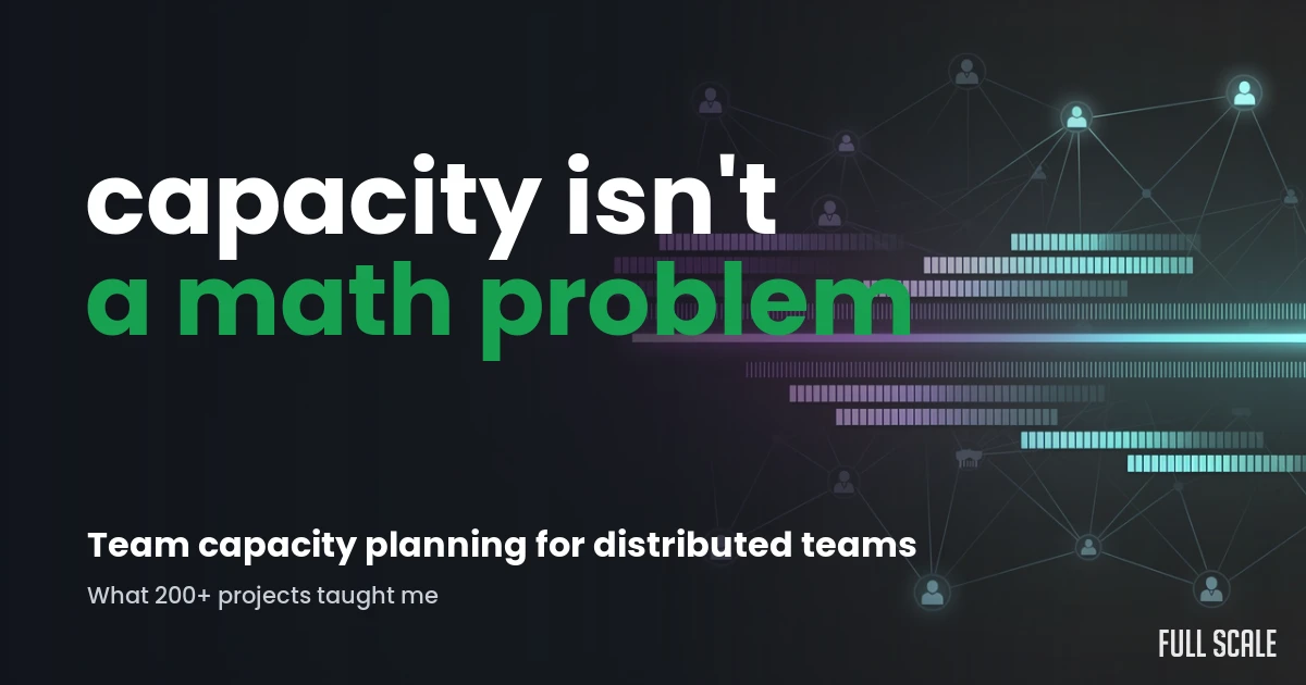 team-capacity-planning hero, Full Scale