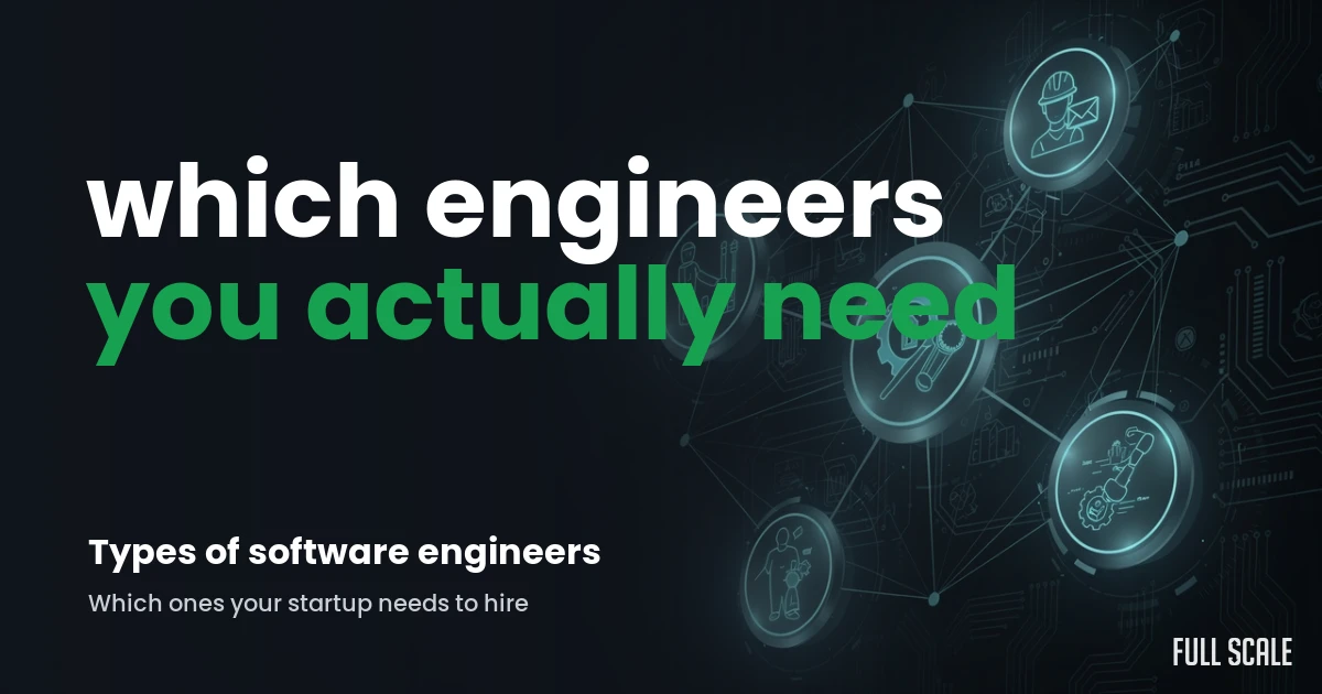 types-of-software-engineers hero, Full Scale