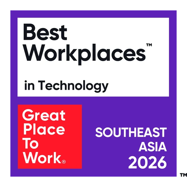 Great Place To Work Best Workplaces in Technology Southeast Asia 2026 badge
