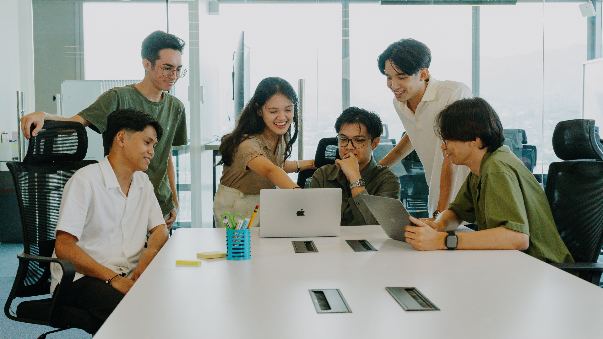 Full Scale team collaborating